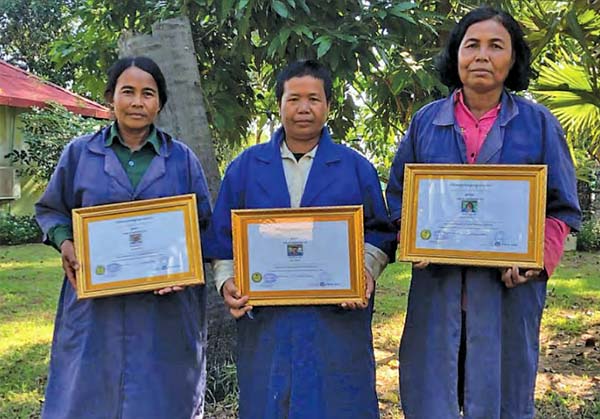 KJC farmers training certificates